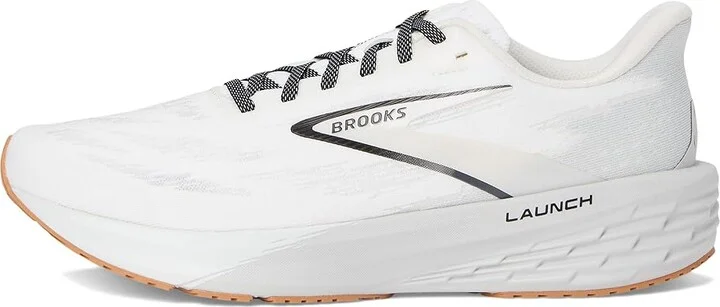 Brooks Launch 11 Men's Running Shoes White/Grey/Black : 11 D - Medium, Synthetic - Image 6