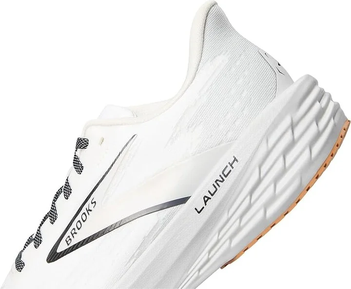 Brooks Launch 11 Men's Running Shoes White/Grey/Black : 11 D - Medium, Synthetic - Image 7
