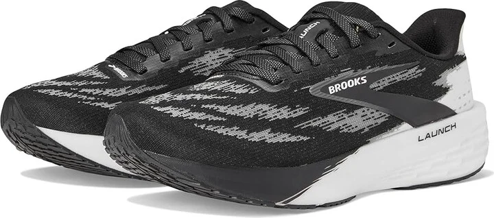 Brooks Launch 11 Women's Running Shoes Black/White : 9.5 B - Medium, Synthetic