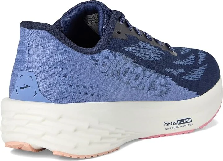 Brooks Launch 11 Women's Running Shoes Peacoat/Blue/Peach : 10.5 B - Medium, Synthetic - Image 4