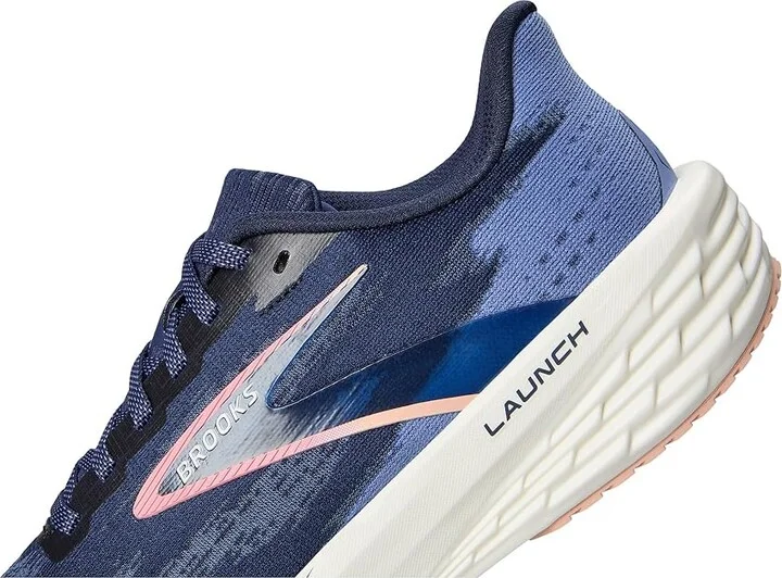 Brooks Launch 11 Women's Running Shoes Peacoat/Blue/Peach : 10.5 B - Medium, Synthetic - Image 7