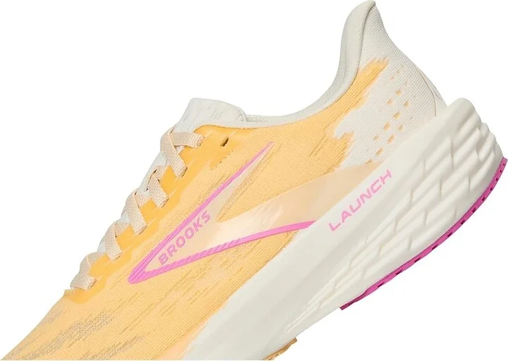 Brooks Launch 11 Women's Running Shoes Sherbert/Coconut/Pink : 11 B - Medium, Synthetic - Image 7