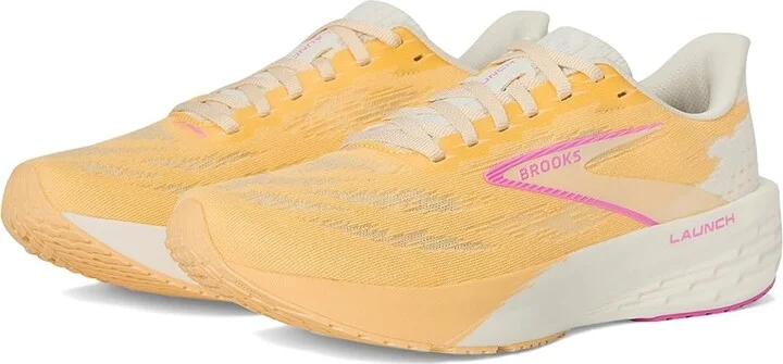Brooks Launch 11 Women's Running Shoes Sherbert/Coconut/Pink : 11 B - Medium, Synthetic