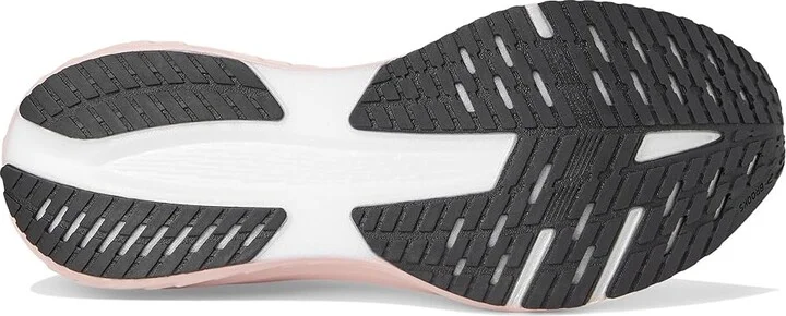 Brooks Launch 11 Women's Running Shoes White/Gold/Pink : 12 B - Medium, Synthetic - Image 3