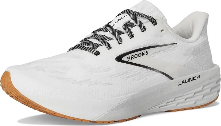 Brooks Launch 11 Women's Running Shoes White/Grey/Black : 10.5 B - Medium, Synthetic - Image 5