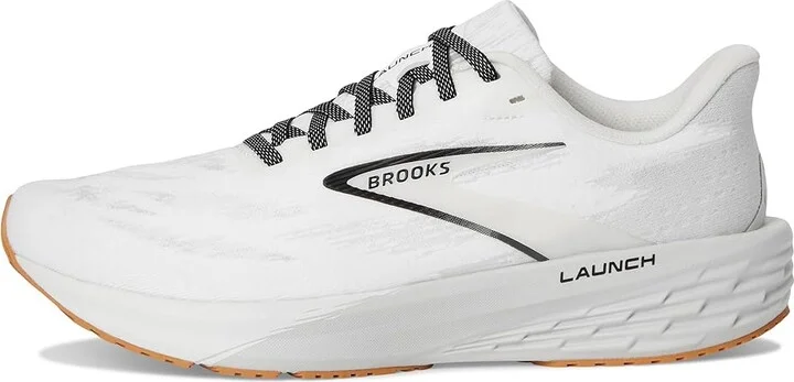 Brooks Launch 11 Women's Running Shoes White/Grey/Black : 10.5 B - Medium, Synthetic - Image 6