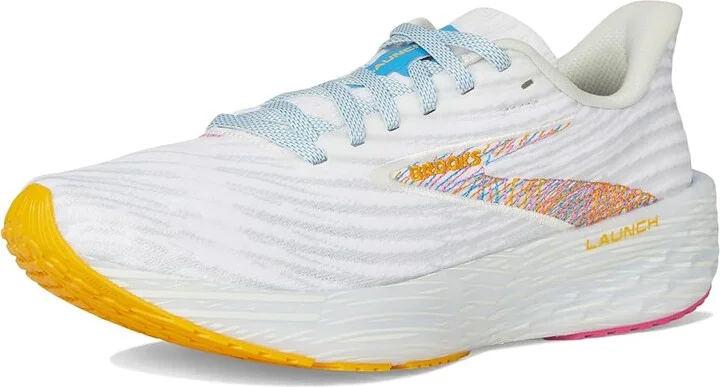 Brooks Launch 11 Women's Running Shoes White/Murmur/Blithe : 11.5 B - Medium, Synthetic - Image 5