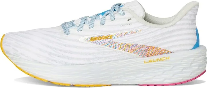 Brooks Launch 11 Women's Running Shoes White/Murmur/Blithe : 11.5 B - Medium, Synthetic - Image 6
