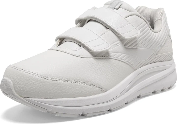 Brooks Men's Addiction Walker V-Strap 2 Walking Shoe - White/White - 10.5 Medium