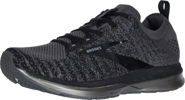 Brooks Mens Bedlam 2 Running Shoe - Ebony/Black/Grey - D - 9.0