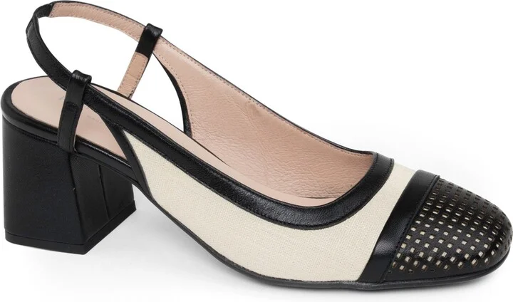 Brooks Perforated Slingback Pump