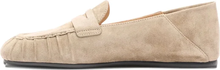 Brooks pleated penny loafers