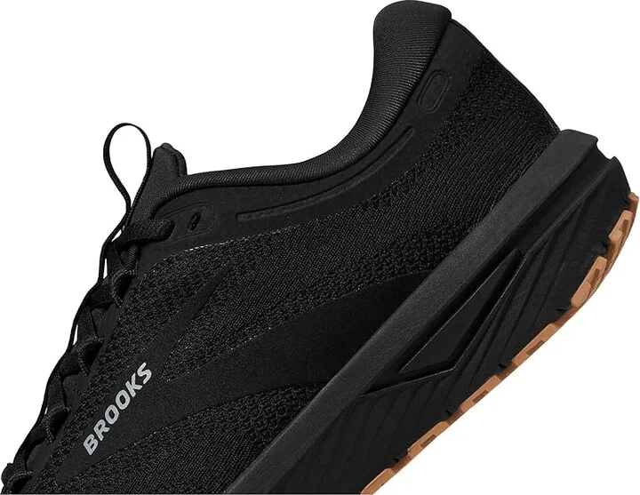Brooks Revel 7 Men's Running Shoes Black/Black : 8 D - Medium, Synthetic - Image 4