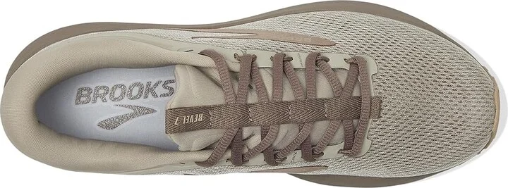 Brooks Revel 7 Men's Running Shoes London Fog/Falcon/Almond : 10 D - Medium, Synthetic - Image 2