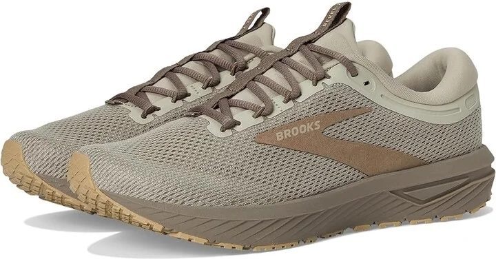 Brooks Revel 7 Men's Running Shoes London Fog/Falcon/Almond : 10 D - Medium, Synthetic