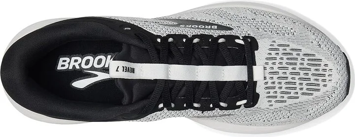 Brooks Revel 7 Men's Running Shoes White/Black : 14 D - Medium, Synthetic - Image 2