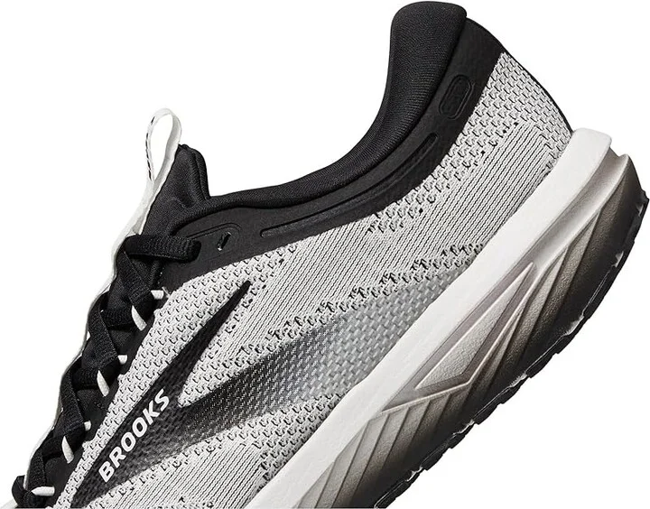 Brooks Revel 7 Men's Running Shoes White/Black : 14 D - Medium, Synthetic - Image 4