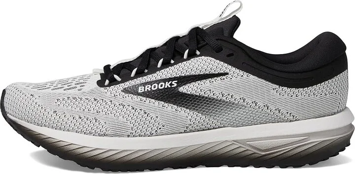 Brooks Revel 7 Men's Running Shoes White/Black : 14 D - Medium, Synthetic - Image 5