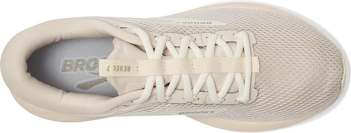 Brooks Revel 7 Women's Running Shoes Almond/Coconut Milk/London Fog : 11 B - Medium, Rubber - Image 2