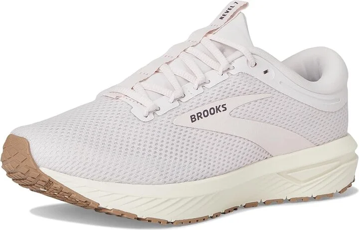 Brooks Revel 7 Women's Running Shoes Orchid Ice/Thistle/Portabella : 11 B - Medium, Rubber - Image 5