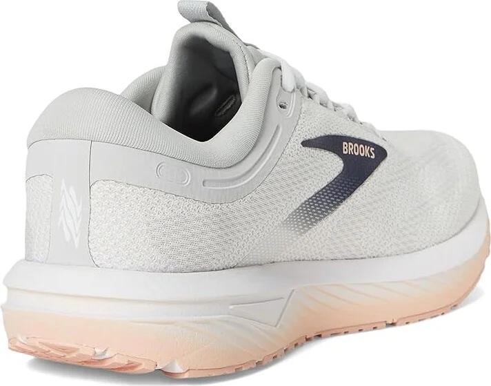 Brooks Revel 7 Women's Running Shoes Oyster/White/Tropical Peach : 7 B - Medium, Rubber - Image 4