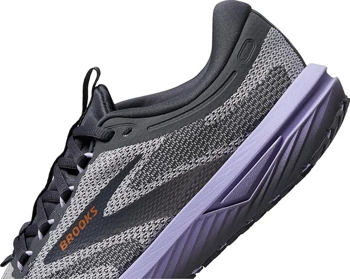 Brooks Revel 7 Women's Running Shoes Sweet Lavender/Ebony/Alloy : 8 B - Medium, Rubber - Image 4