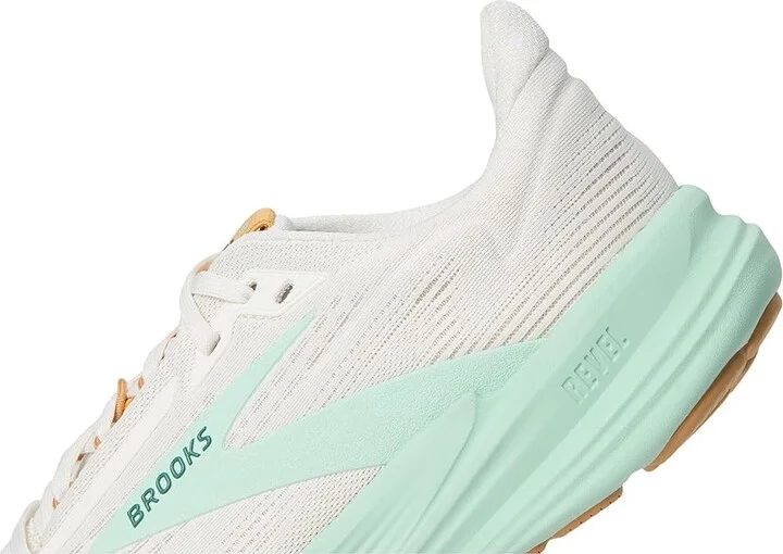 Brooks Revel 8 Women's Running Shoes Coconut/Taffy/Honeydew : 9.5 B - Medium, Synthetic - Image 7