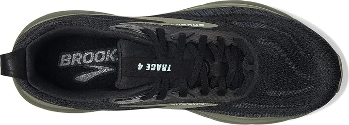 Brooks Trace 4 Men's Running Shoes Black/Ebony/Dusty Olive : 11 D - Medium, Rubber - Image 2
