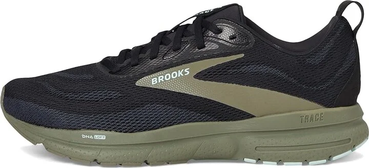 Brooks Trace 4 Men's Running Shoes Black/Ebony/Dusty Olive : 11 D - Medium, Rubber - Image 6