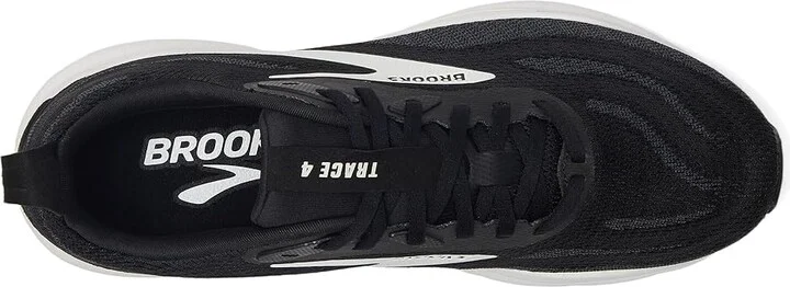 Brooks Trace 4 Men's Running Shoes Black/Grey/White : 8 D - Medium, Rubber - Image 2