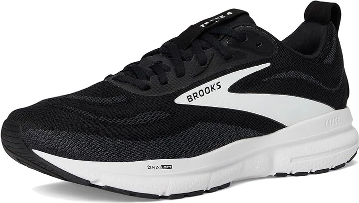 Brooks Trace 4 Men's Running Shoes Black/Grey/White : 8 D - Medium, Rubber - Image 5