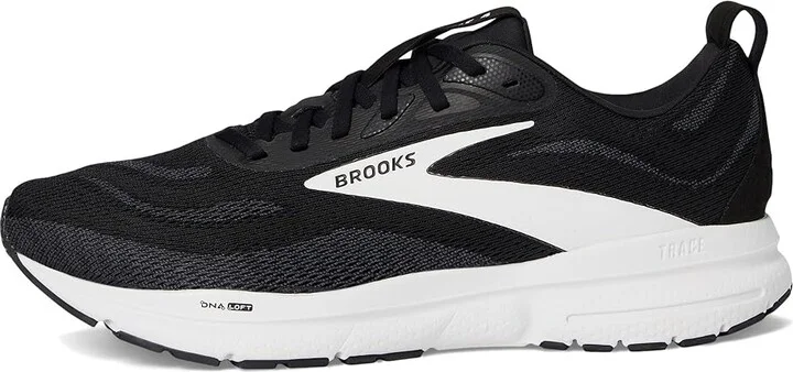 Brooks Trace 4 Men's Running Shoes Black/Grey/White : 8 D - Medium, Rubber - Image 6