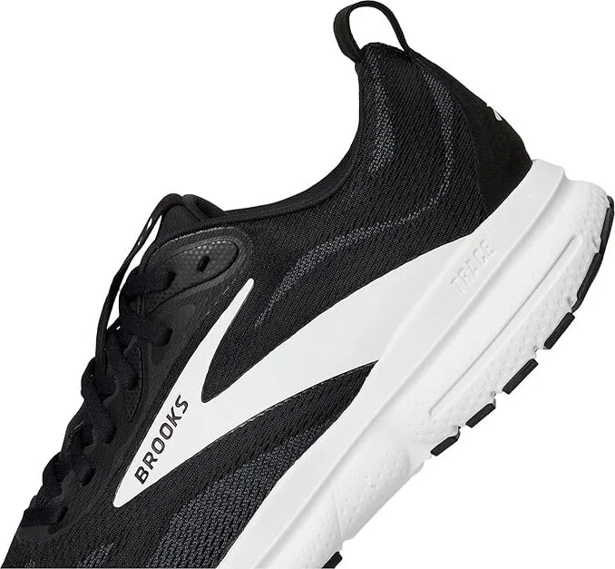 Brooks Trace 4 Men's Running Shoes Black/Grey/White : 8 D - Medium, Rubber - Image 7