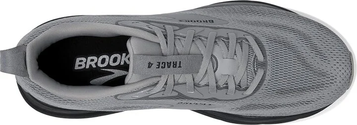 Brooks Trace 4 Men's Running Shoes Grey/Black/Ebony : 8 D - Medium, Rubber - Image 2
