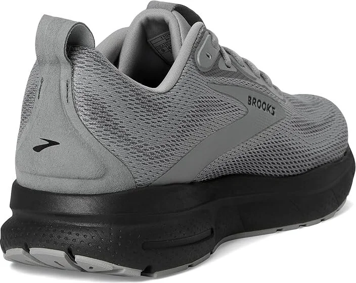 Brooks Trace 4 Men's Running Shoes Grey/Black/Ebony : 8 D - Medium, Rubber - Image 4