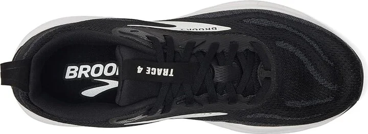 Brooks Trace 4 Women's Running Shoes Black/Grey/White : 9 B - Medium, Rubber - Image 2