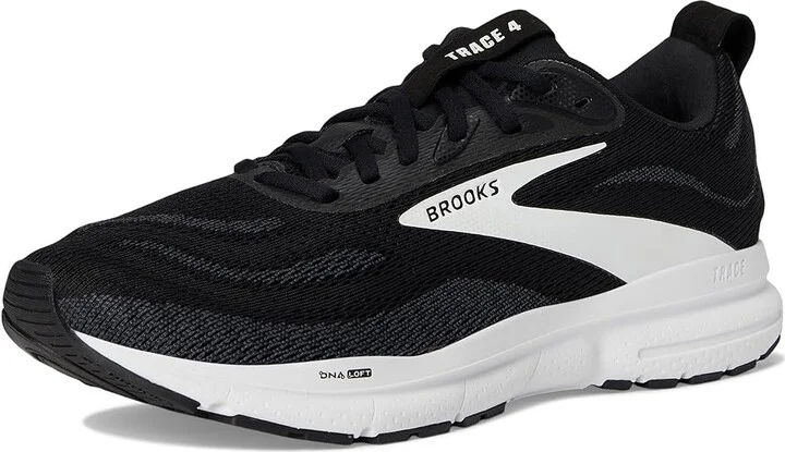 Brooks Trace 4 Women's Running Shoes Black/Grey/White : 9 B - Medium, Rubber - Image 5