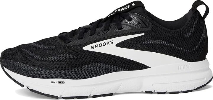 Brooks Trace 4 Women's Running Shoes Black/Grey/White : 9 B - Medium, Rubber - Image 6