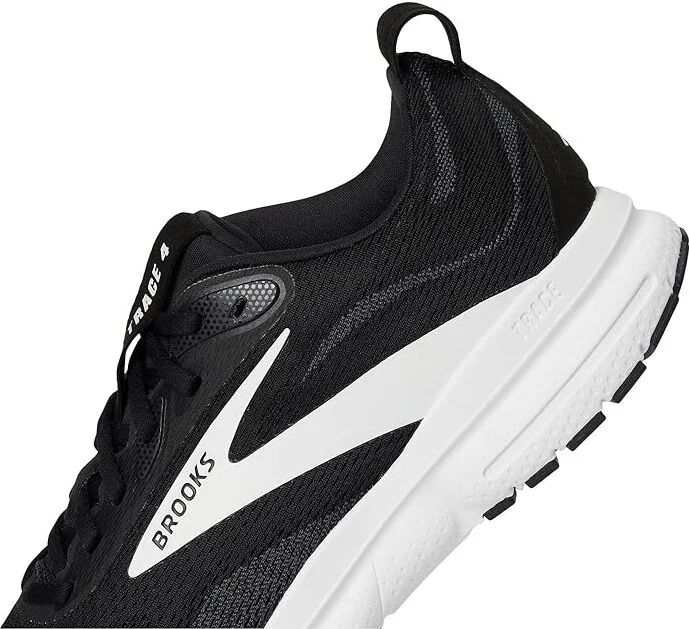 Brooks Trace 4 Women's Running Shoes Black/Grey/White : 9 B - Medium, Rubber - Image 7