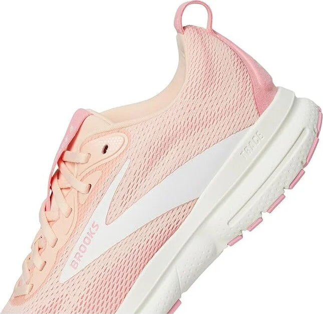 Brooks Trace 4 Women's Running Shoes Tropical Peach/Dianthus/Grey : 11.5 B - Medium, Rubber - Image 7