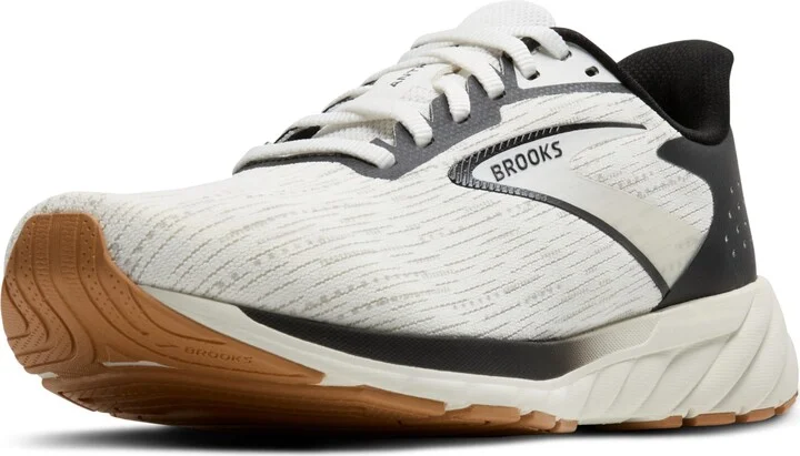 Brooks Women’s Anthem 7 Neutral Running Shoe - White/Black/Tan - 8.5 Medium
