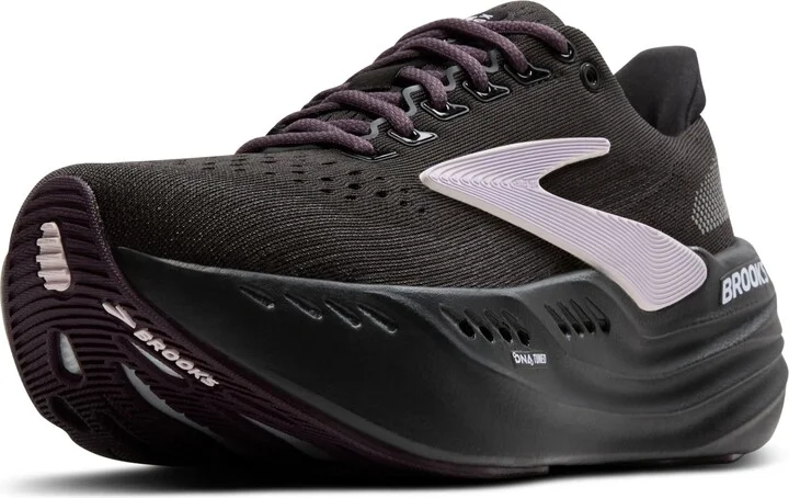 Brooks Women’s Glycerin Max Neutral Running & Walking Shoe - Black/Orchid Ice/Grey - 9 Medium