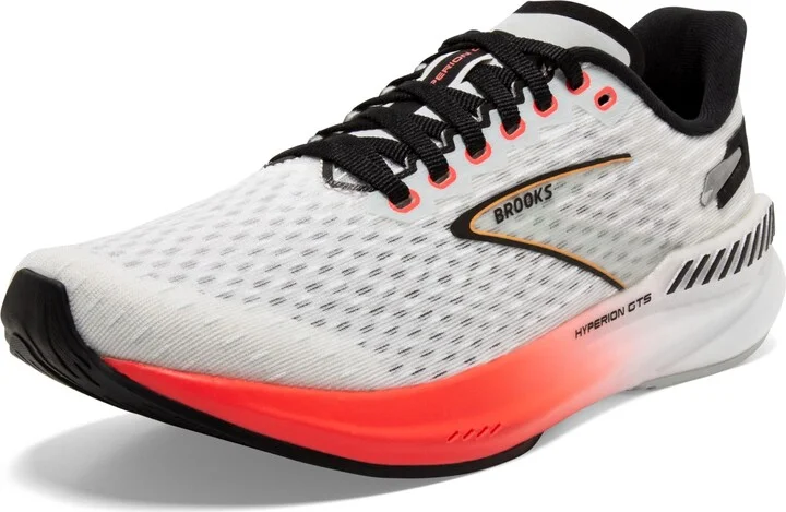 Brooks Women’s Hyperion GTS Supportive Running Shoe - Blue/Fiery Coral/Orange - 11 Medium