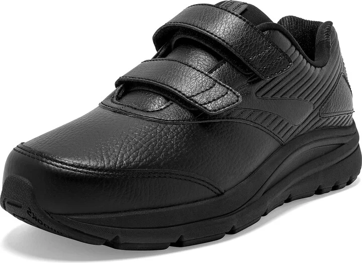 Brooks Women's Addiction Walker V-Strap 2 Walking Shoe - Black/Black - 8 X-Wide
