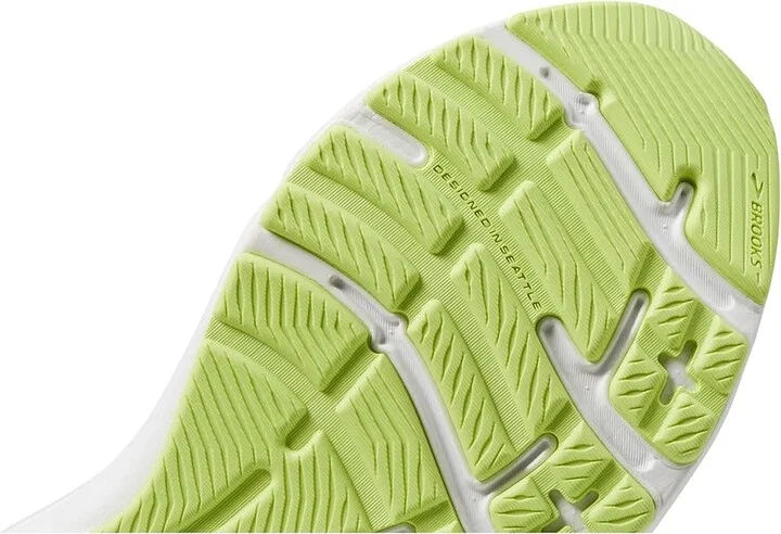 Brooks Women's Adrenaline GTS 23 Women's Shoes Black/Gunmetal/Sharp Green : 7 2A - Narrow, Synthetic - Image 6