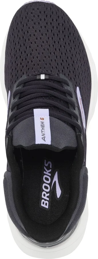 Brooks Women's Anthem 6 Running Sneakers from Finish Line - Ebony/Lavender - Image 4