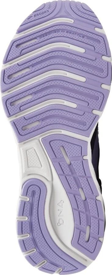 Brooks Women's Anthem 6 Running Sneakers from Finish Line - Ebony/Lavender - Image 5