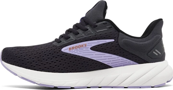 Brooks Women's Anthem 6 Running Sneakers from Finish Line - Ebony/Lavender - Image 6