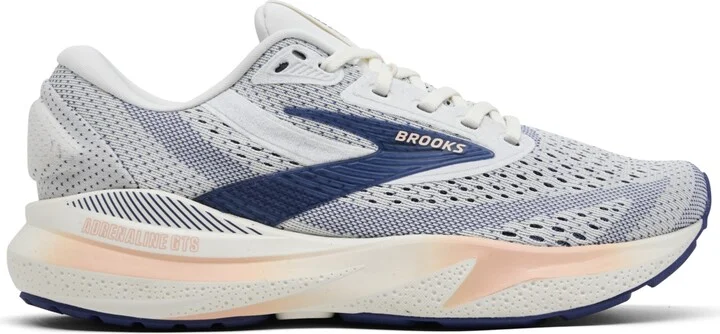 Brooks Women's Gts 24 Running Sneakers from Finish Line - Gray, Blue - Image 2