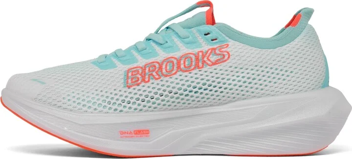 Brooks Women's Hyperion 3 Running Sneakers from Finish Line - White,Pink, Clay - Image 3